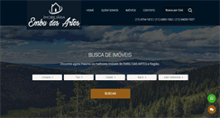 Desktop Screenshot of imobiliariaembudasartes.com.br